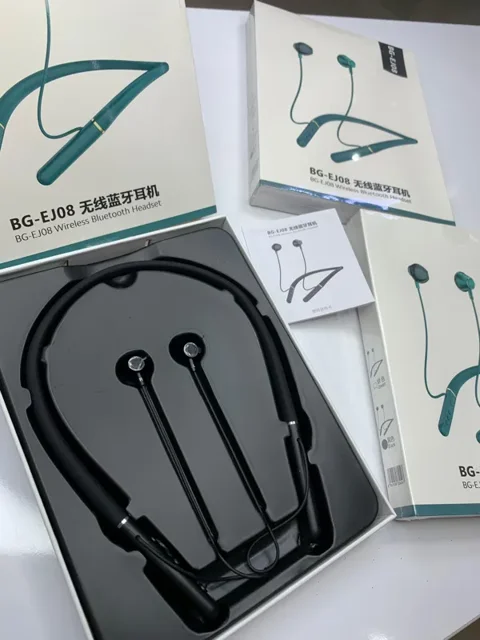 هدست گردنی BG-EJ08 | Bluetooth 5.3 | باتری 150mAh | شارژدهی 10 ساعت | HD Call